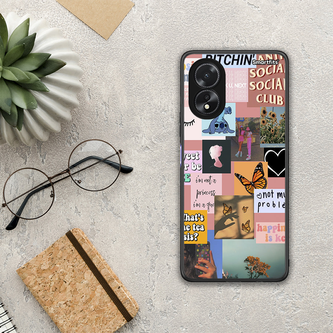 Collage Bitchin - Oppo A38 θήκη