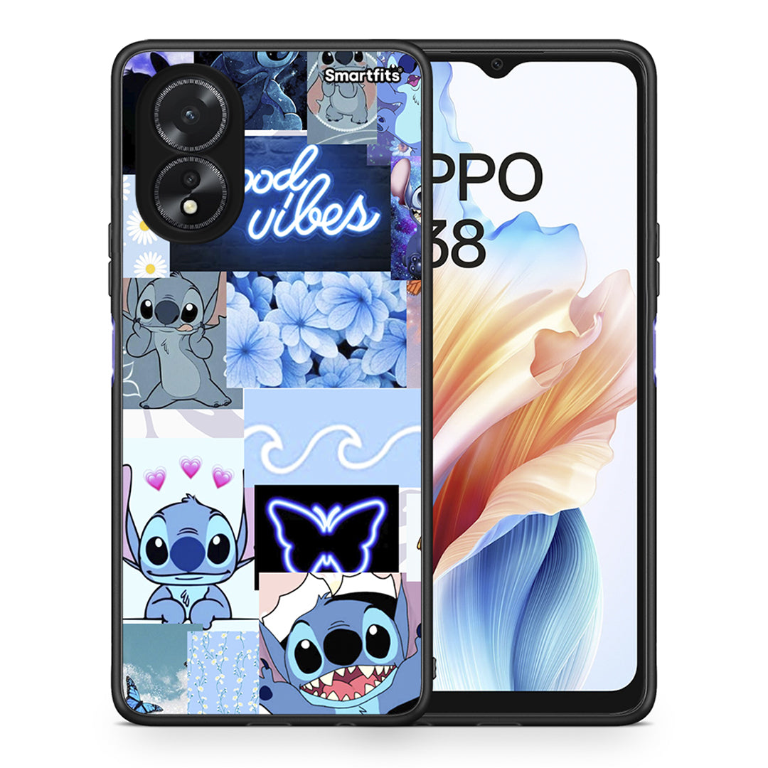 Collage Good Vibes - Oppo A38 θήκη