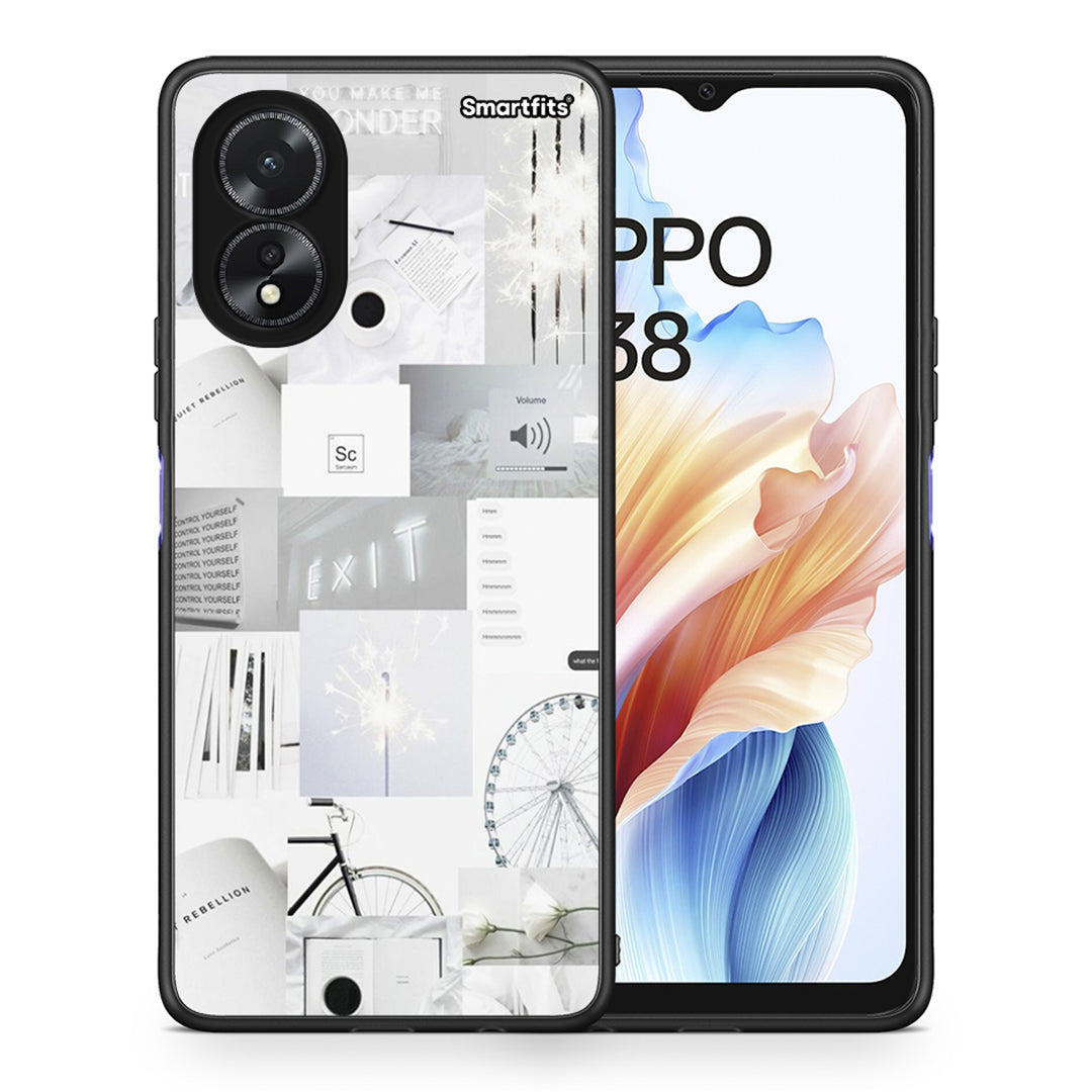 Collage Make Me Wonder - Oppo A38 θήκη
