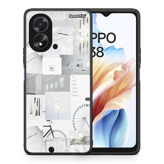 Collage Make Me Wonder - Oppo A38 θήκη