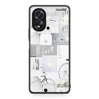 Thumbnail for Oppo A38 Collage Make Me Wonder Θήκη Αγίου Βαλεντίνου από τη Smartfits με σχέδιο στο πίσω μέρος και μαύρο περίβλημα | Smartphone case with colorful back and black bezels by Smartfits