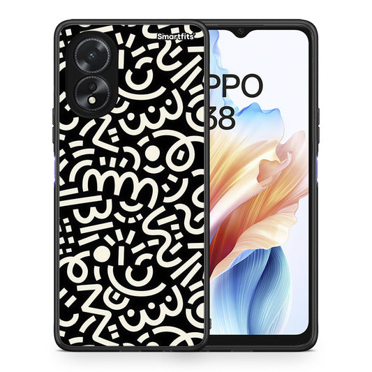 Doodle Art - Oppo A38 θήκη
