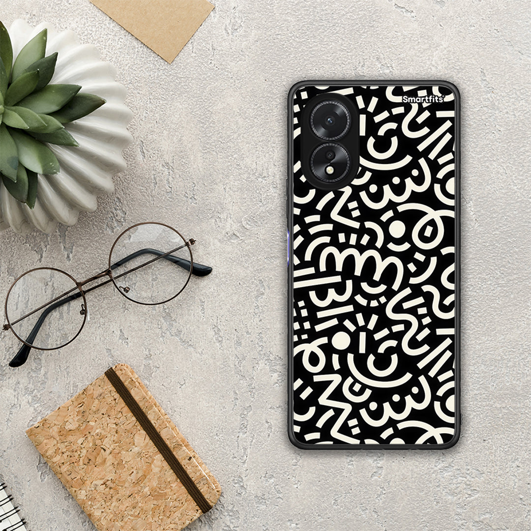 Doodle Art - Oppo A38 θήκη