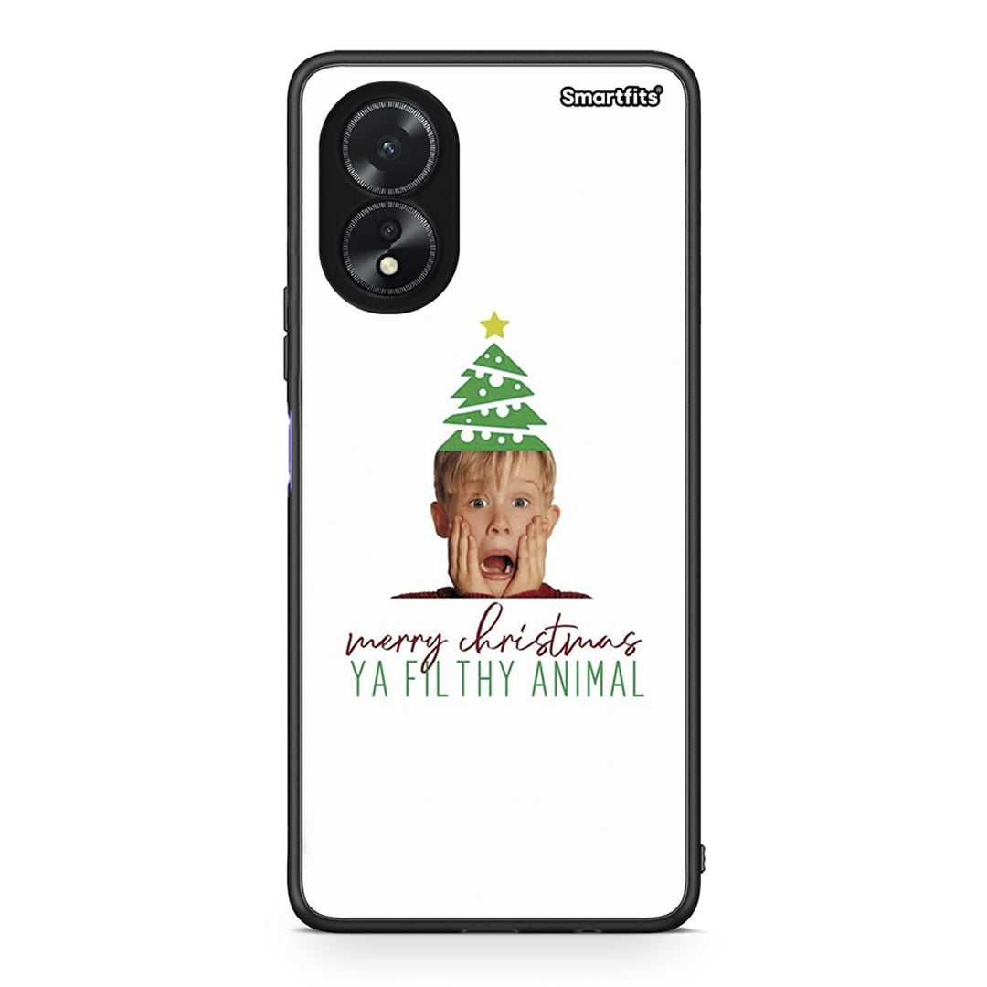 Oppo A18 Filthy Animal θήκη από τη Smartfits με σχέδιο στο πίσω μέρος και μαύρο περίβλημα | Smartphone case with colorful back and black bezels by Smartfits