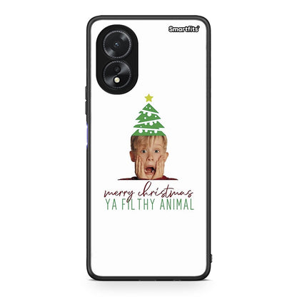 Oppo A18 Filthy Animal θήκη από τη Smartfits με σχέδιο στο πίσω μέρος και μαύρο περίβλημα | Smartphone case with colorful back and black bezels by Smartfits