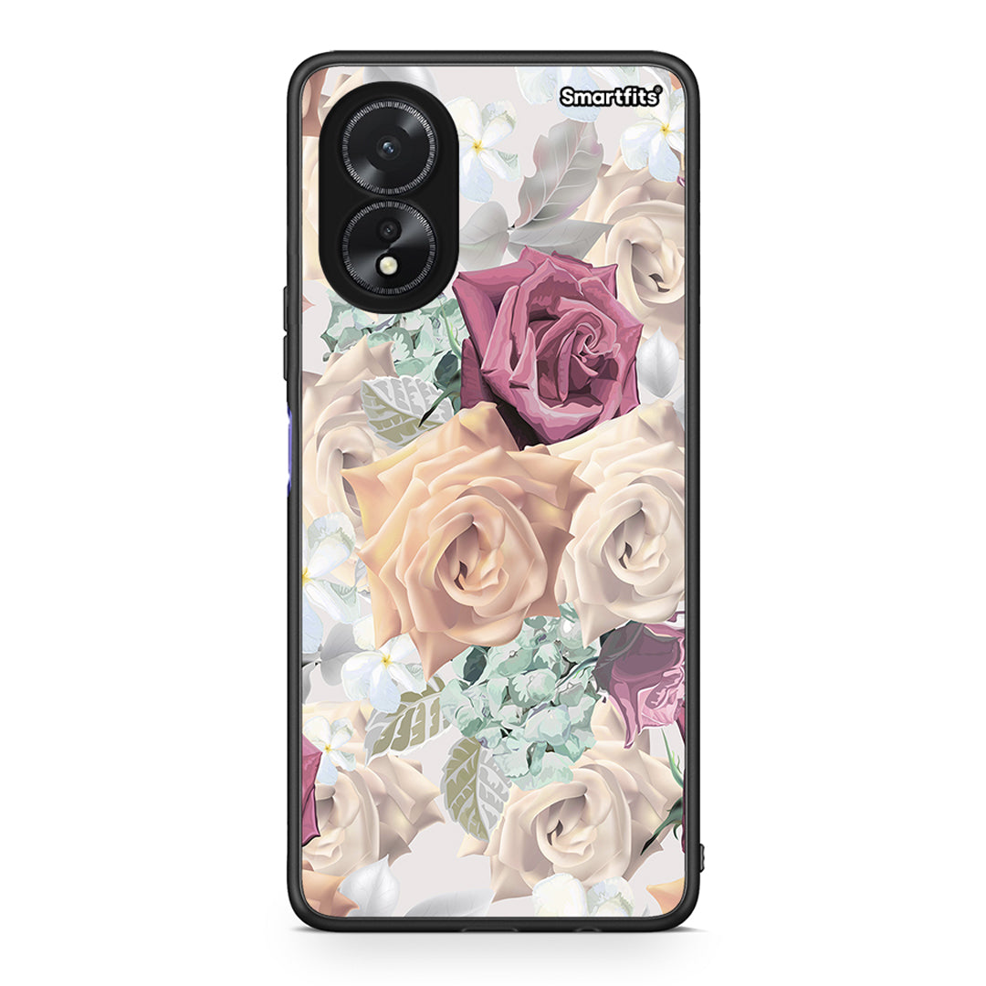 99 - Oppo A18 Bouquet Floral case, cover, bumper