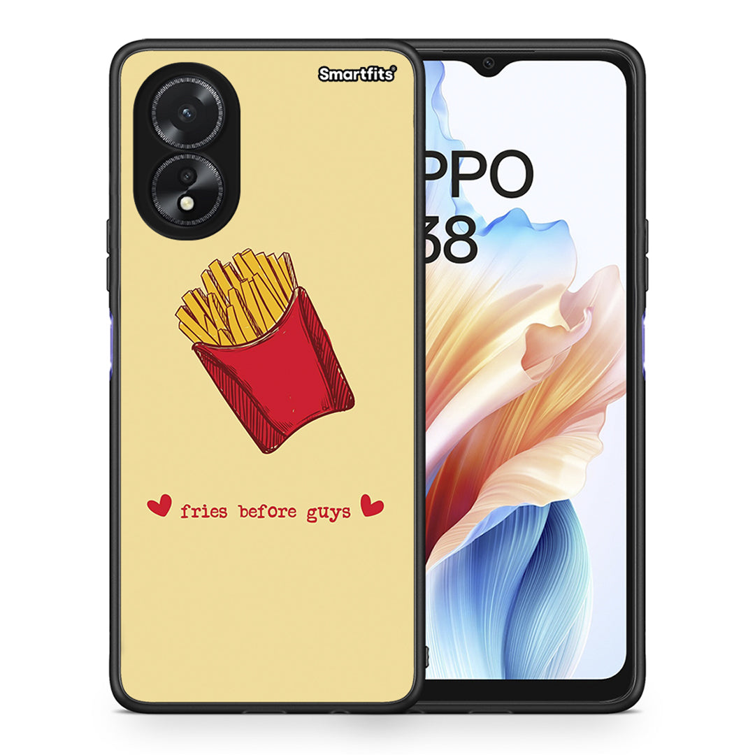 Fries Before Guys - Oppo A18 θήκη