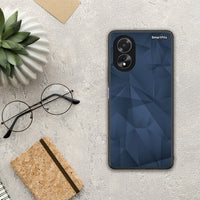 Thumbnail for Geometric Blue Abstract - Oppo A18 θήκη