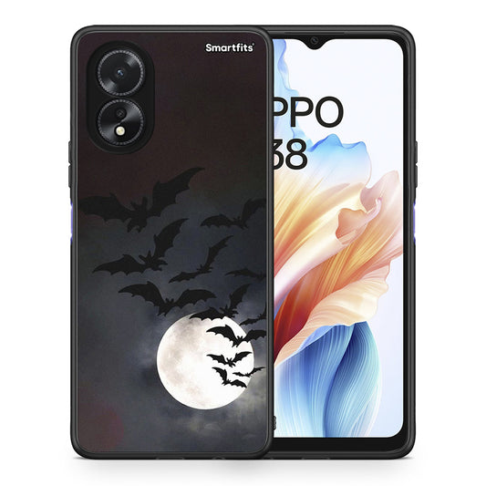 Halloween Bat Night - Oppo A38 θήκη