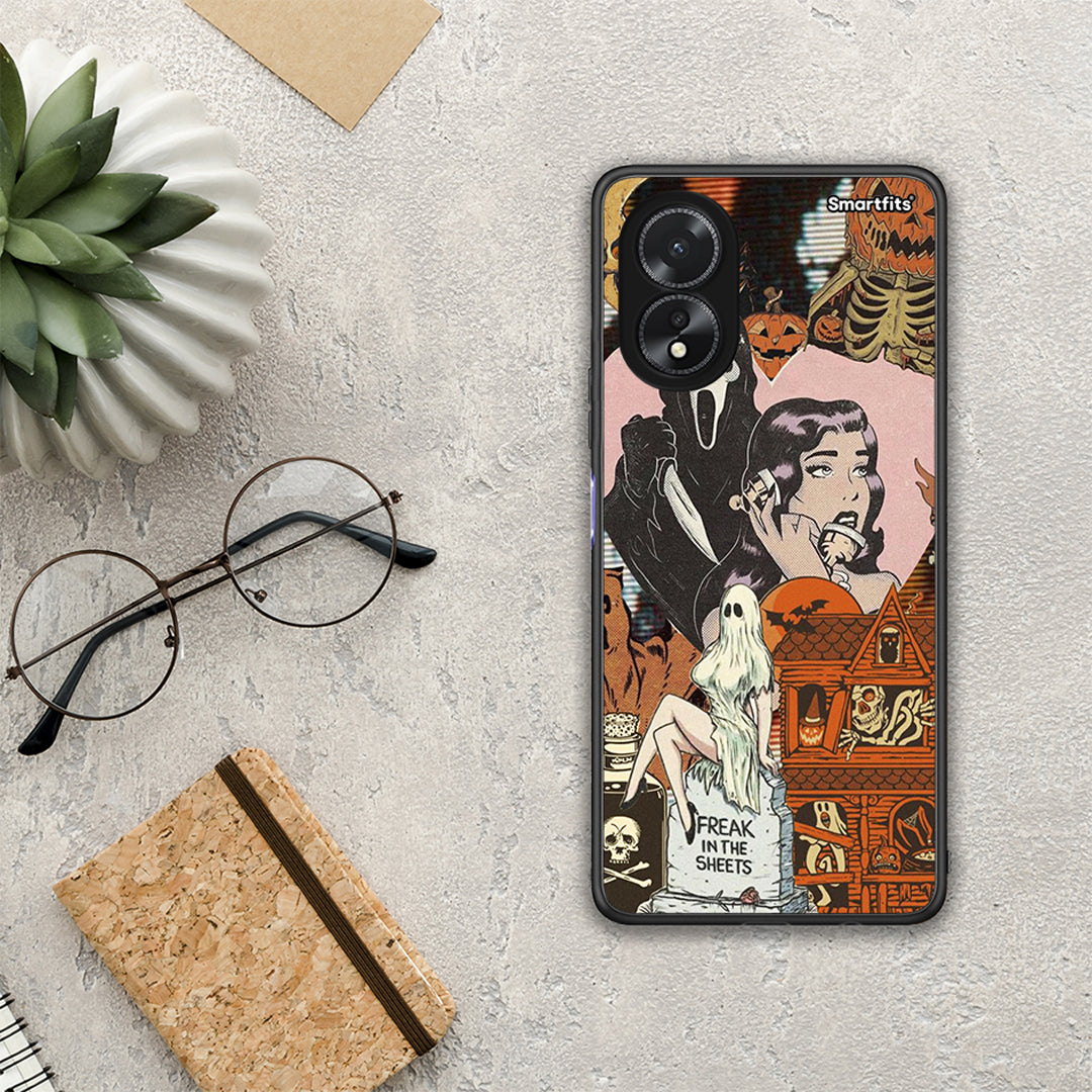 Halloween Collage - Oppo A38 θήκη