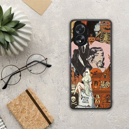 Halloween Collage - Oppo A38 θήκη