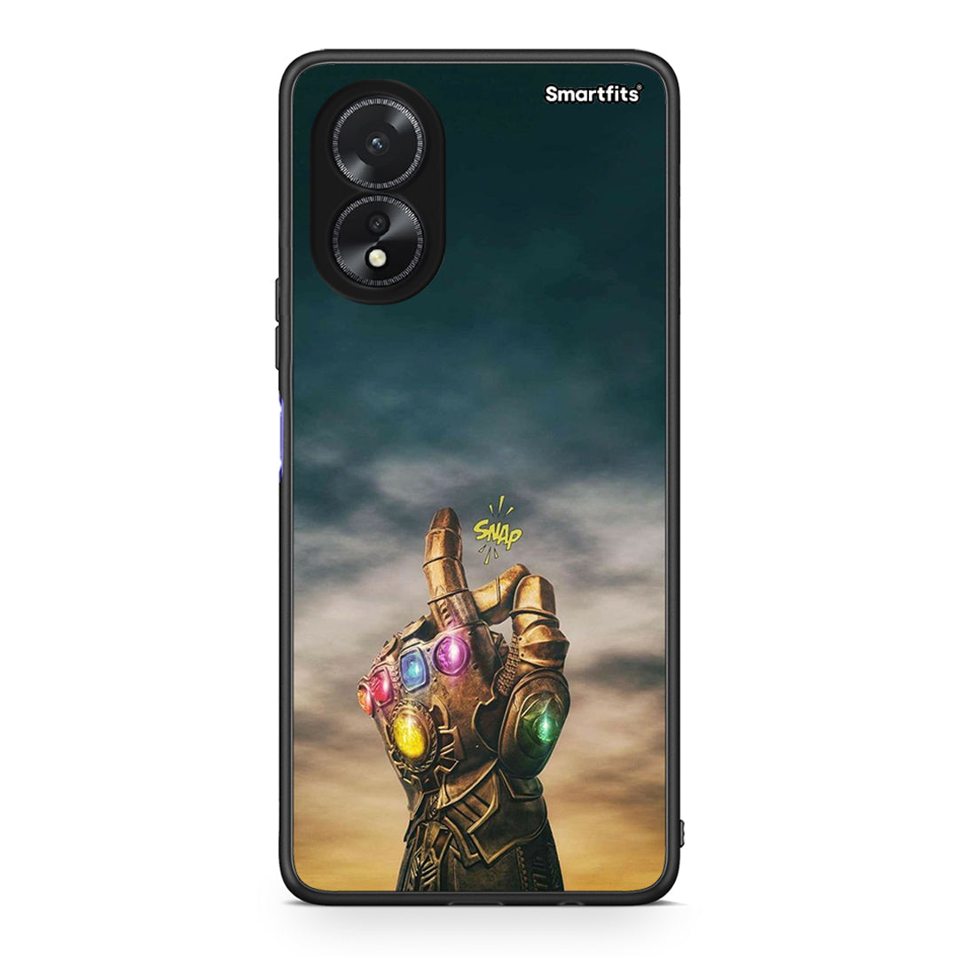 Oppo A38 Infinity Snap θήκη από τη Smartfits με σχέδιο στο πίσω μέρος και μαύρο περίβλημα | Smartphone case with colorful back and black bezels by Smartfits