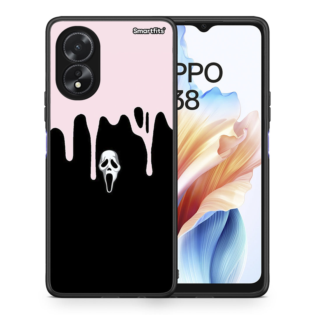 Melting Halloween Mask - Oppo A38 θήκη