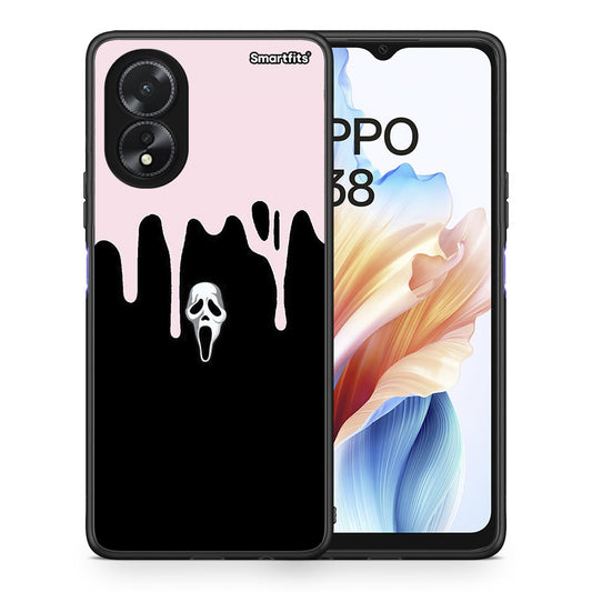 Melting Halloween Mask - Oppo A38 θήκη