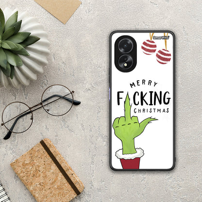 Merry F Xmas - Oppo A18 θήκη