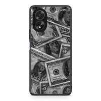Thumbnail for Oppo A38 Money Dollars θήκη από τη Smartfits με σχέδιο στο πίσω μέρος και μαύρο περίβλημα | Smartphone case with colorful back and black bezels by Smartfits