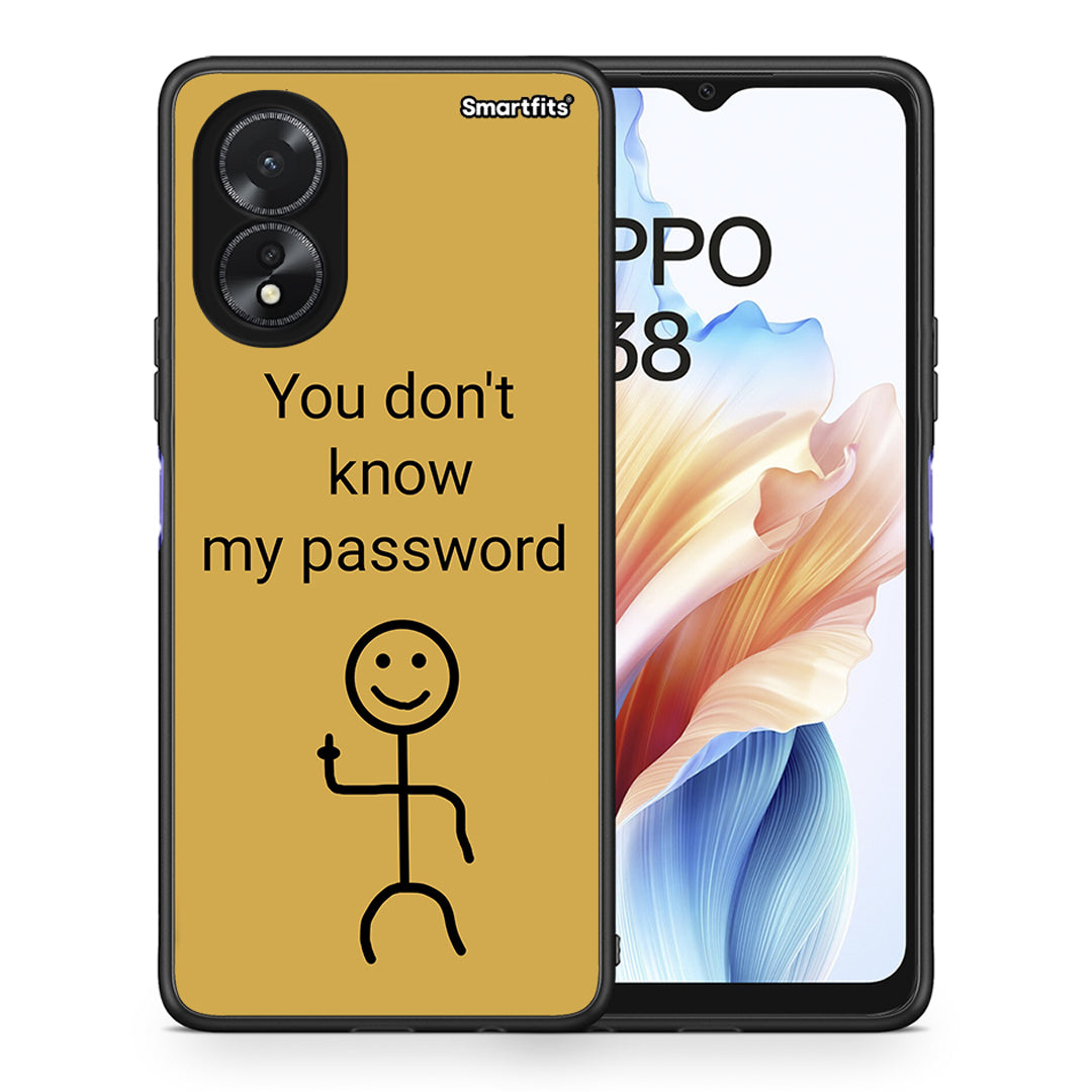 My Password - Oppo A18 θήκη