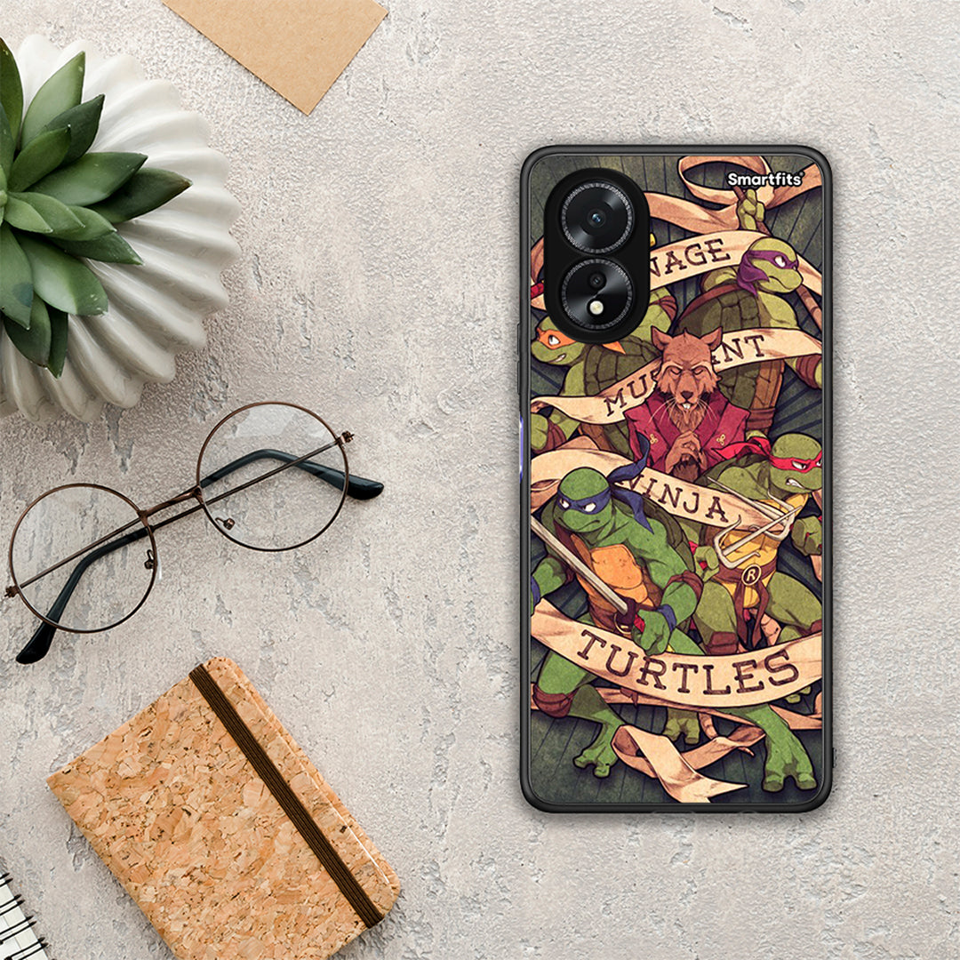 Ninja Turtles - Oppo A38 θήκη