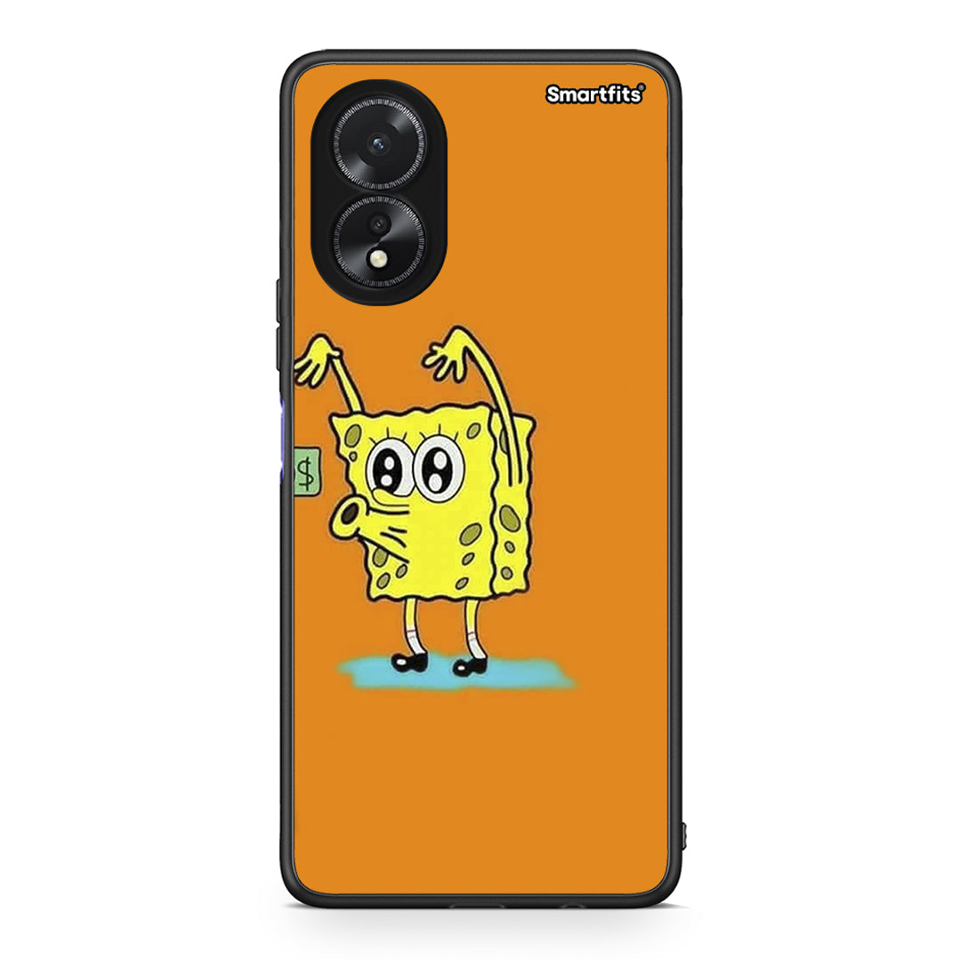 Oppo A38 No Money 2 Θήκη Αγίου Βαλεντίνου από τη Smartfits με σχέδιο στο πίσω μέρος και μαύρο περίβλημα | Smartphone case with colorful back and black bezels by Smartfits
