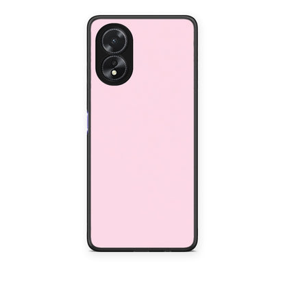 Θήκη Oppo A38 Pale Pink από τη Smartfits με σχέδιο στο πίσω μέρος και μαύρο περίβλημα | Oppo A38 Pale Pink case with colorful back and black bezels