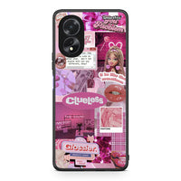 Thumbnail for Oppo A38 Pink Love Θήκη Αγίου Βαλεντίνου από τη Smartfits με σχέδιο στο πίσω μέρος και μαύρο περίβλημα | Smartphone case with colorful back and black bezels by Smartfits