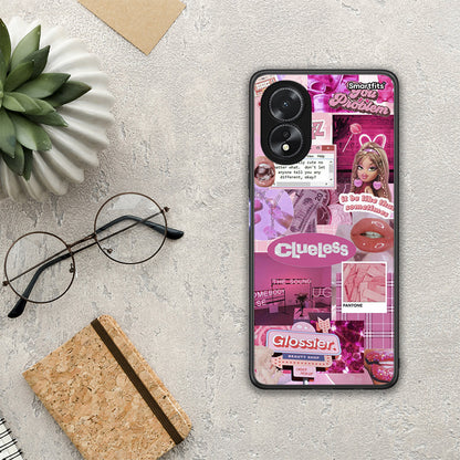 Pink Love - Oppo A38 θήκη
