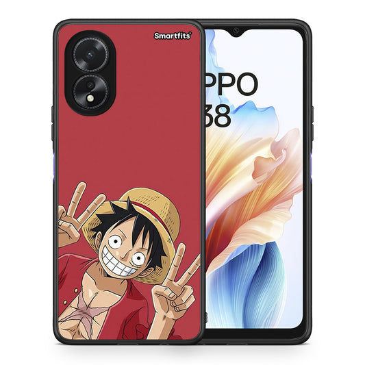 Pirate Luffy - Oppo A38 θήκη
