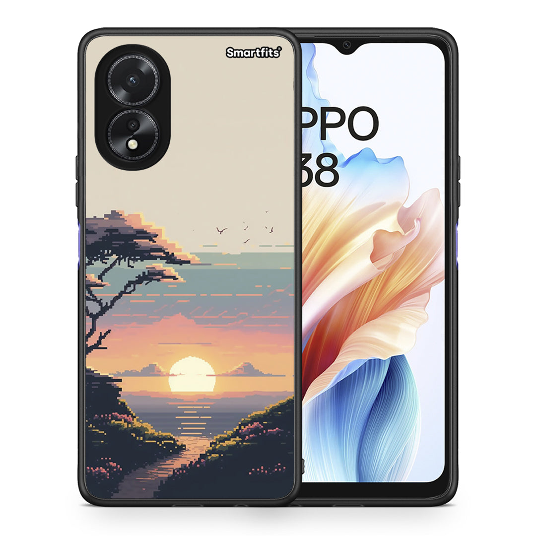 Pixel Sunset - Oppo A38 θήκη