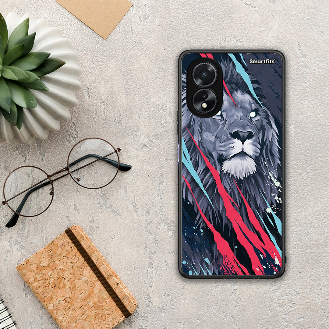 PopArt Lion Designer - Oppo A18 θήκη