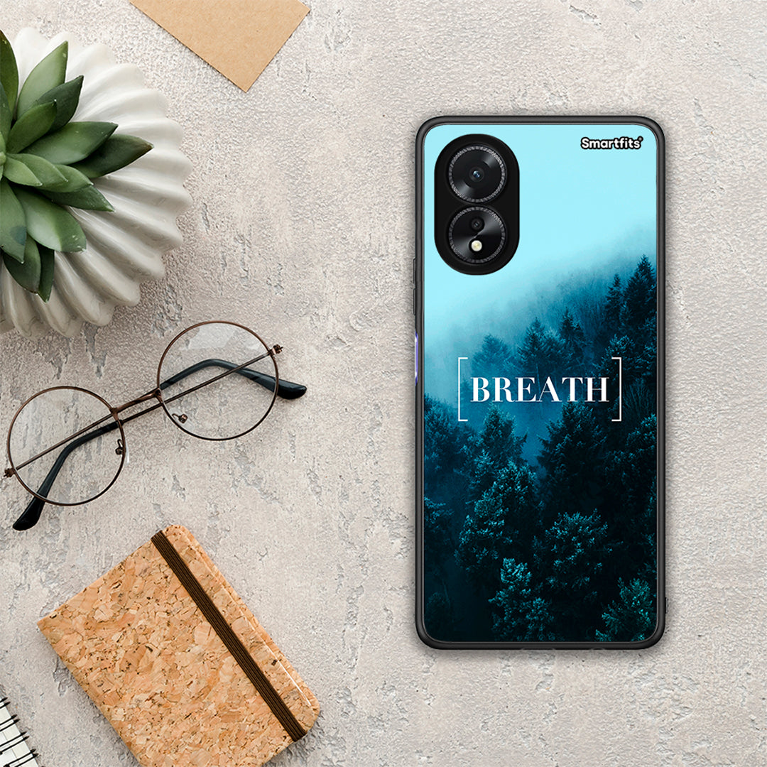 Quote Breath - Oppo A18 θήκη