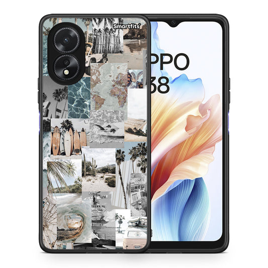 Retro Beach Life - Oppo A38 θήκη