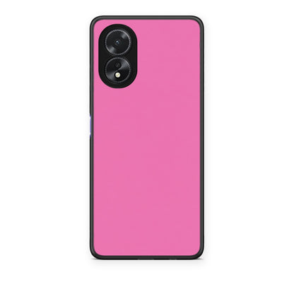 Θήκη Oppo A38 Rose Pink από τη Smartfits με σχέδιο στο πίσω μέρος και μαύρο περίβλημα | Oppo A38 Rose Pink case with colorful back and black bezels
