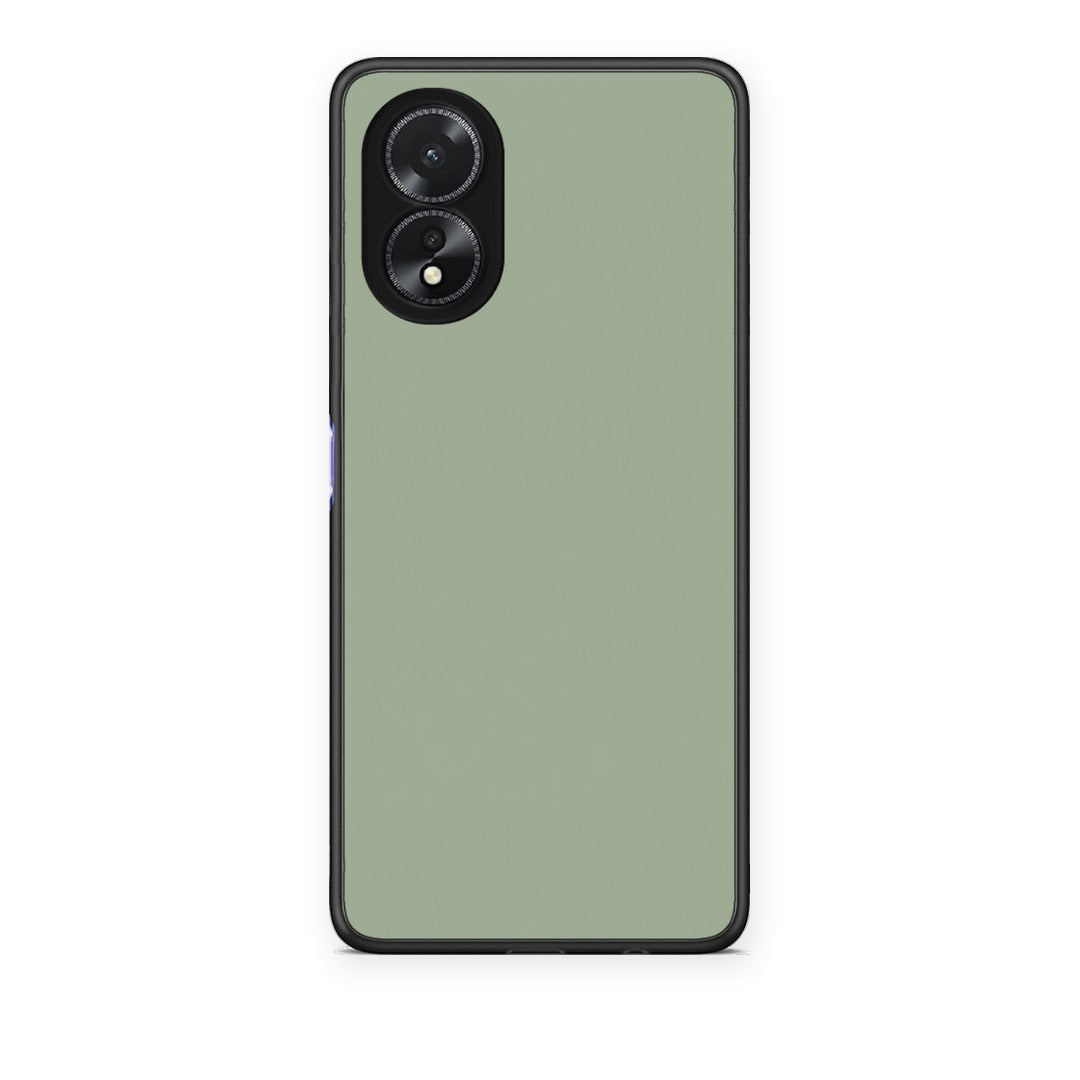 Θήκη Oppo A38 Sage Green από τη Smartfits με σχέδιο στο πίσω μέρος και μαύρο περίβλημα | Oppo A38 Sage Green case with colorful back and black bezels