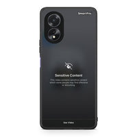 Thumbnail for Oppo A38 Sensitive Content θήκη από τη Smartfits με σχέδιο στο πίσω μέρος και μαύρο περίβλημα | Smartphone case with colorful back and black bezels by Smartfits