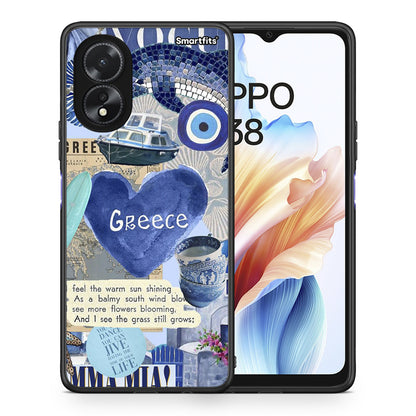 Summer In Greece - Oppo A38 θήκη