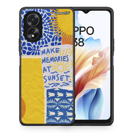 Sunset Memories - Oppo A18 θήκη