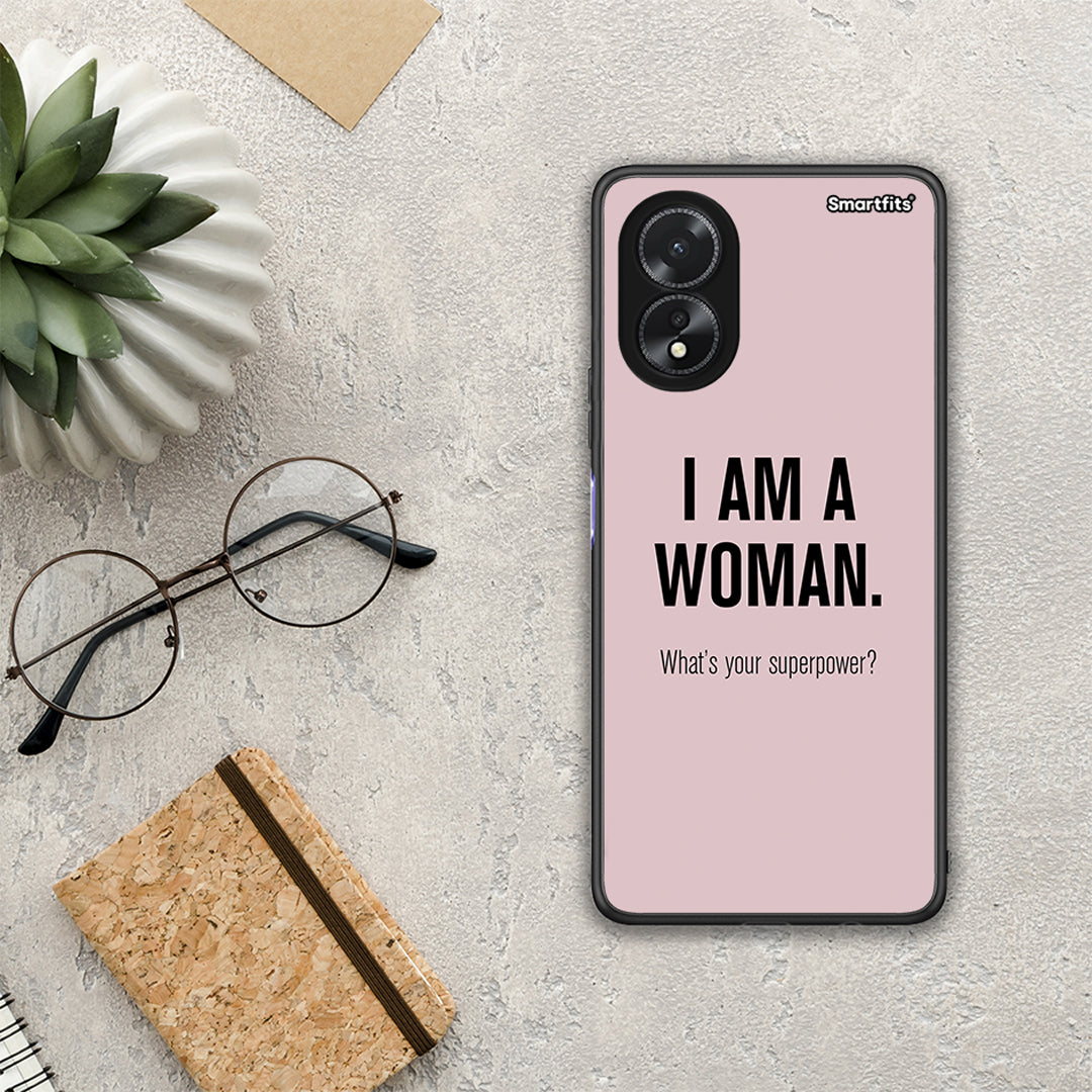 Superpower Woman - Oppo A38 θήκη