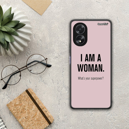 Superpower Woman - Oppo A18 θήκη
