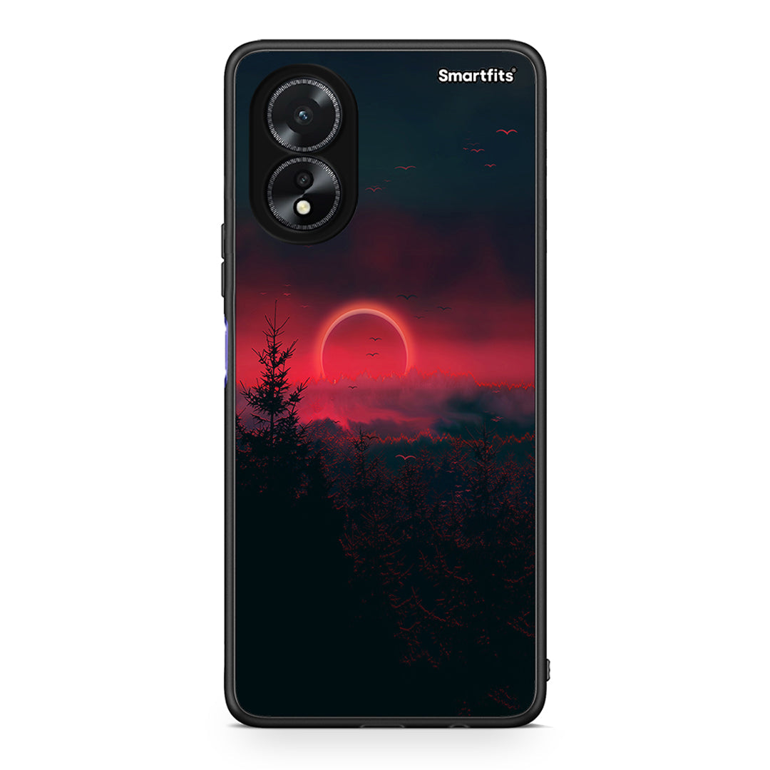 4 - Oppo A38 Sunset Tropic case, cover, bumper