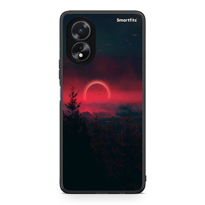 4 - Oppo A18 Sunset Tropic case, cover, bumper