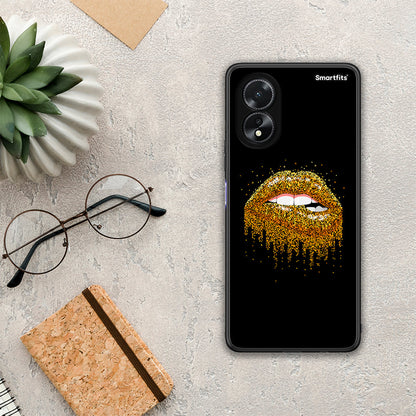 Valentine Golden - Oppo A38 θήκη