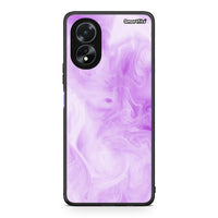 Thumbnail for 99 - Oppo A18 Watercolor Lavender case, cover, bumper