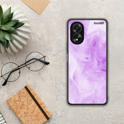 Watercolor Lavender - Oppo A38 θήκη