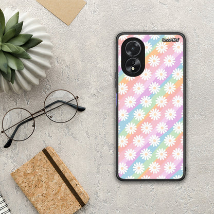 White Daisies - Oppo A38 θήκη