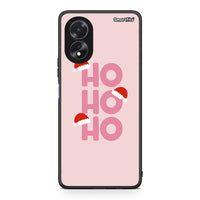 Thumbnail for Oppo A38 Xmas Ho Ho Ho θήκη από τη Smartfits με σχέδιο στο πίσω μέρος και μαύρο περίβλημα | Smartphone case with colorful back and black bezels by Smartfits