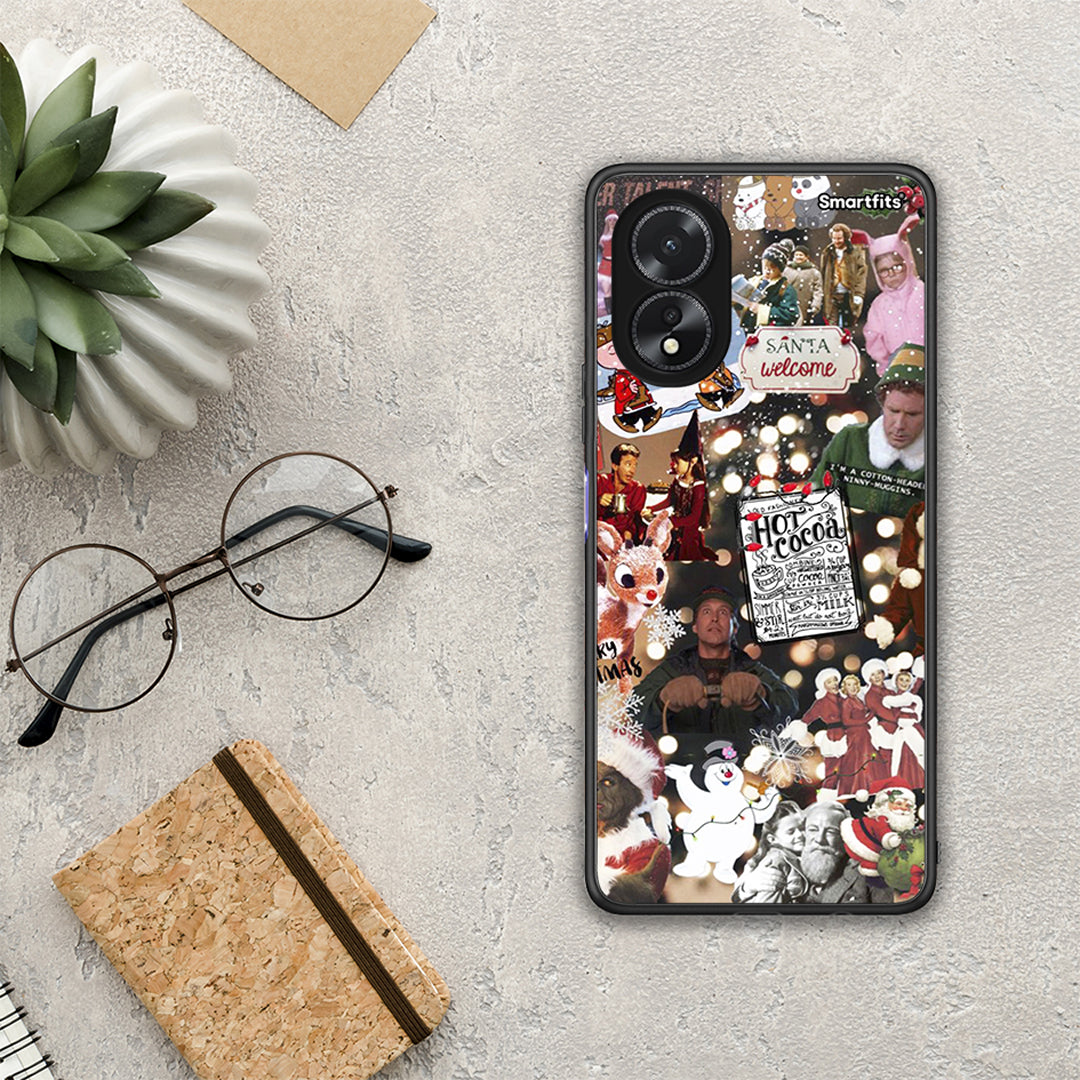 Xmas Movies - Oppo A38 θήκη
