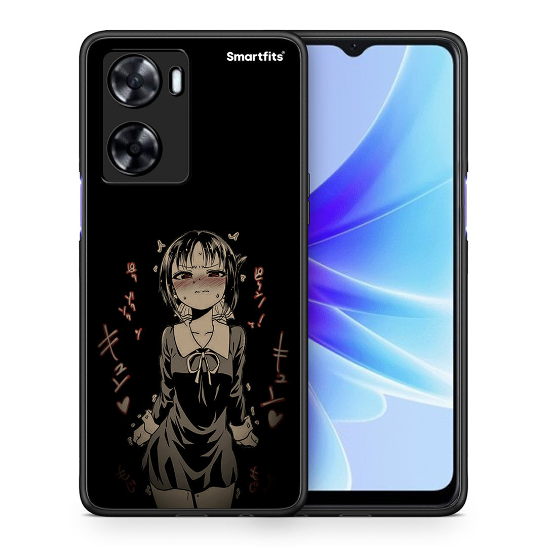 Θήκη Oppo A57s / A77s / A58 / OnePlus Nord N20 SE Anime Girl από τη Smartfits με σχέδιο στο πίσω μέρος και μαύρο περίβλημα | Oppo A57s / A77s / A58 / OnePlus Nord N20 SE Anime Girl case with colorful back and black bezels