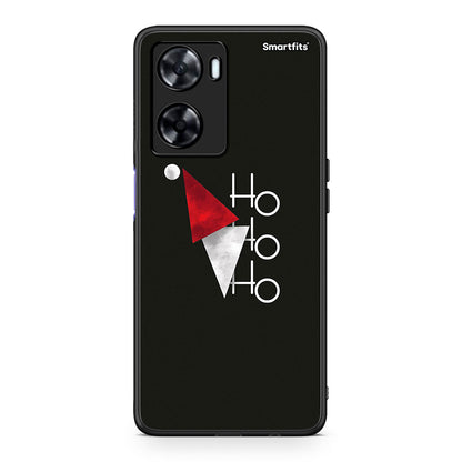 Oppo A57s / A77s / A58 / OnePlus Nord N20 SE Minimal Christmas θήκη από τη Smartfits με σχέδιο στο πίσω μέρος και μαύρο περίβλημα | Smartphone case with colorful back and black bezels by Smartfits