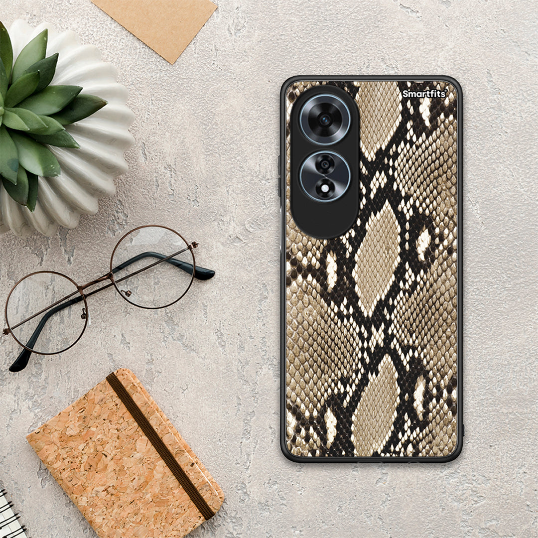 Animal Fashion Snake - Oppo A60 4G θήκη