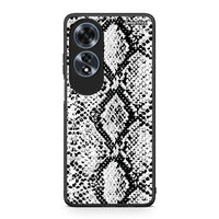 Thumbnail for 24 - Oppo A60 4G White Snake Animal case, cover, bumper